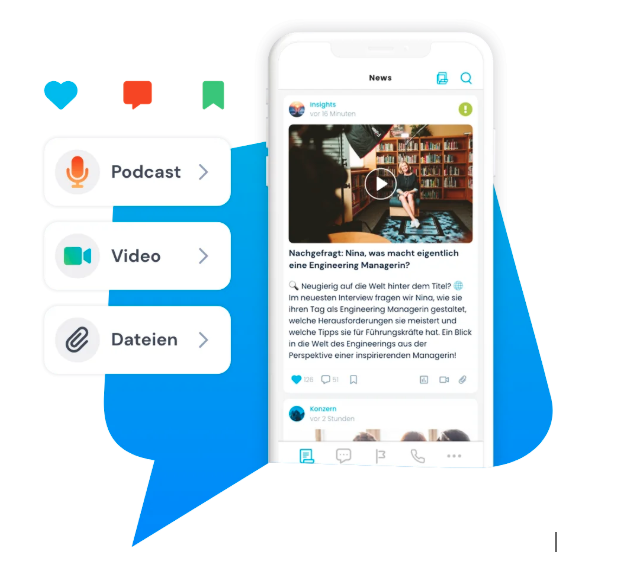 Mitarbeiter-App von Staffice