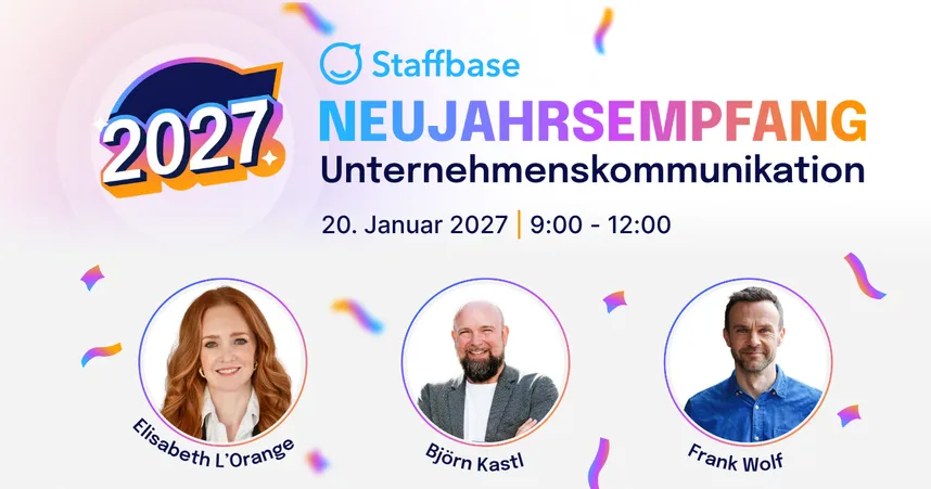 Neujahrsempfang 2027 - Speakers