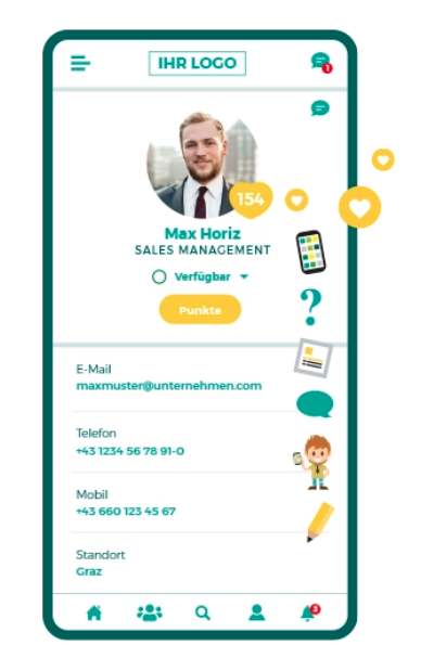 Mitarbeiter-App von Lolyo