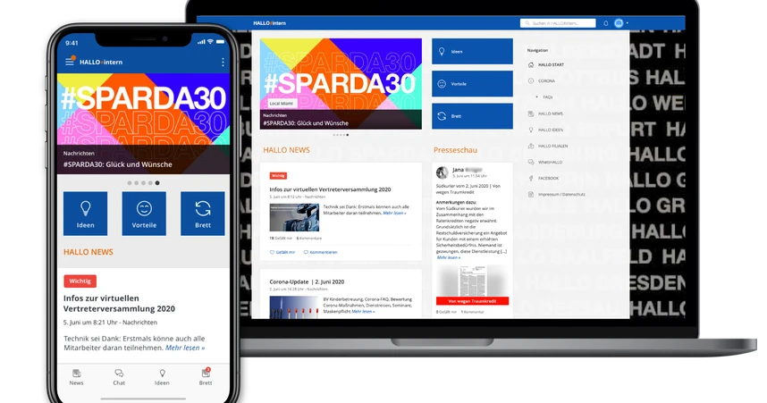 App Screen Sparda Bank