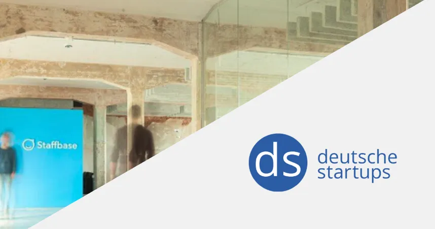 Deutsche Startups Artikel über Staffbase