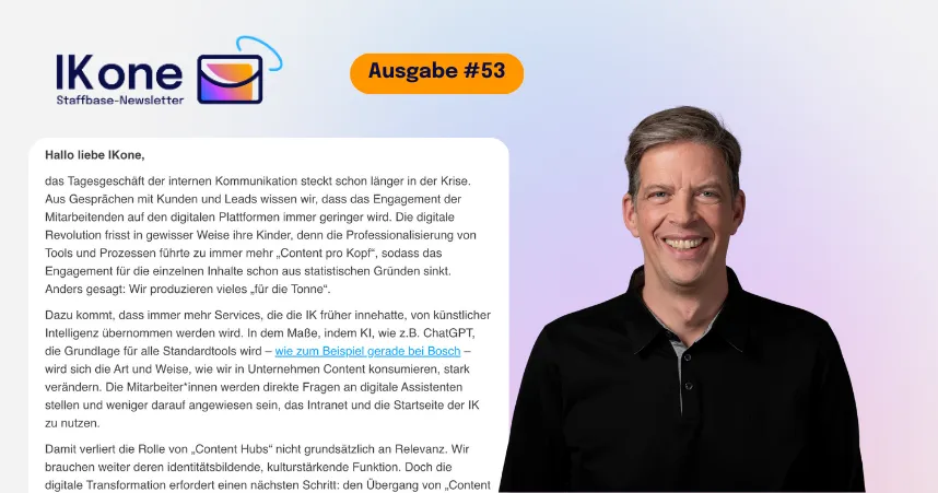 IKone #53_ Von Content-Hubs zu Content-Communities – mit ​​scharfem Profil und klarer Positionierung