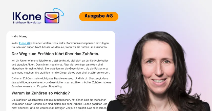 IKone #8_ Du brauchst unbedingt ein Story-Tagebuch, {{ personalization_token('contactfirstname', 'du IKone') }}!