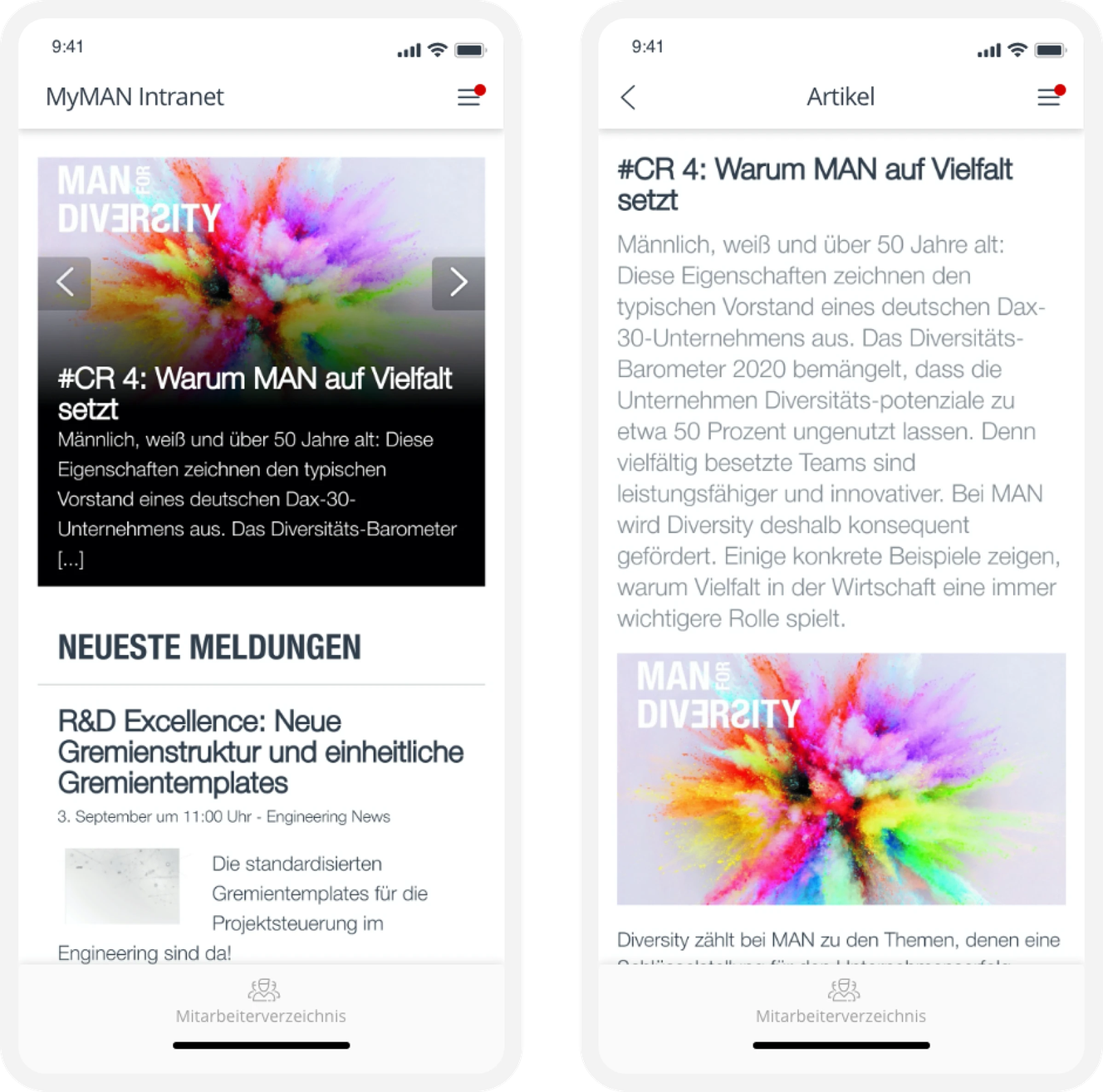 Beitrag über Diversität