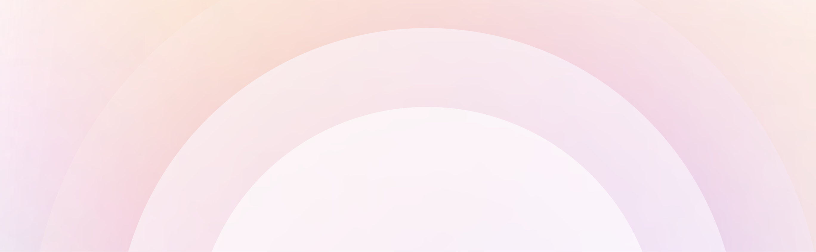 A soft gradient background with overlapping pastel pink and peach arches, creating a calming and abstract design.