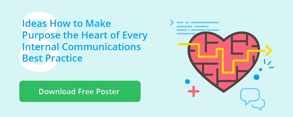 Internal Communications Best Practices Poster