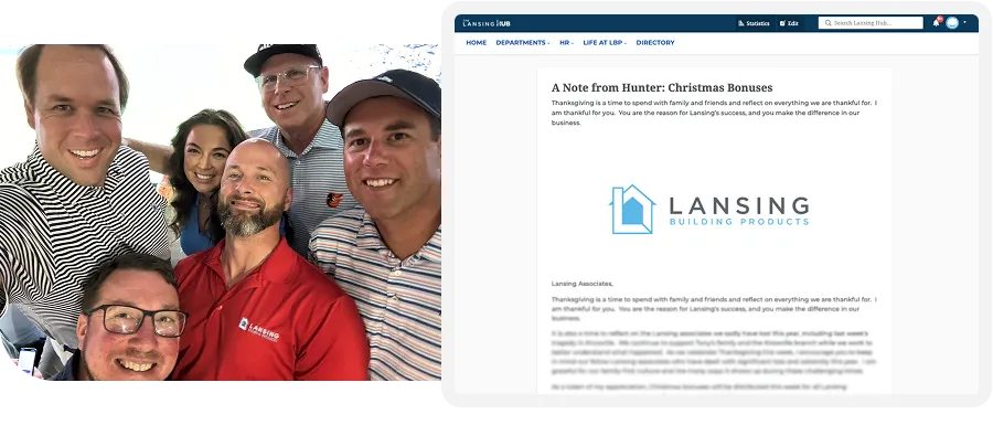 Leadership visibility and connection