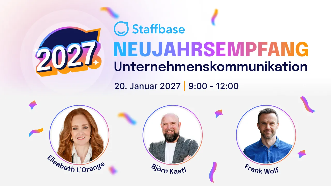 Neujahrsempfang 2027 - Speakers