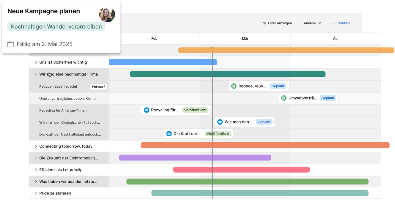 Navigation system screen