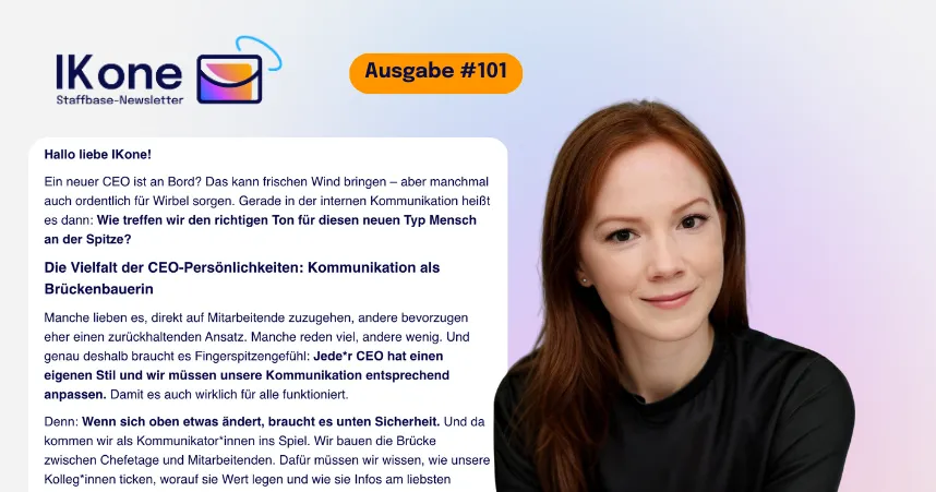 IKone #101_ Neue CEO, neuer Ton_ So triffst du ihn genau