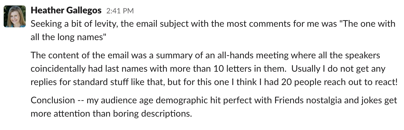 internal-email-subject-line-example-Heather