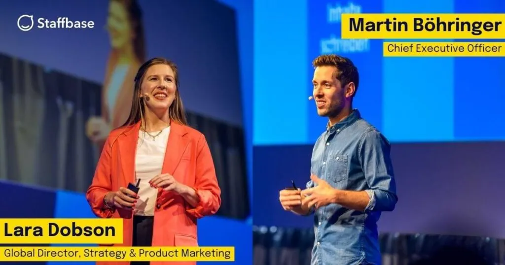 Martin Böhringer und Lara Dobson