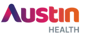Logo of Austin Health with "Austin" in a gradient of purple to orange and "HEALTH" in gray below.