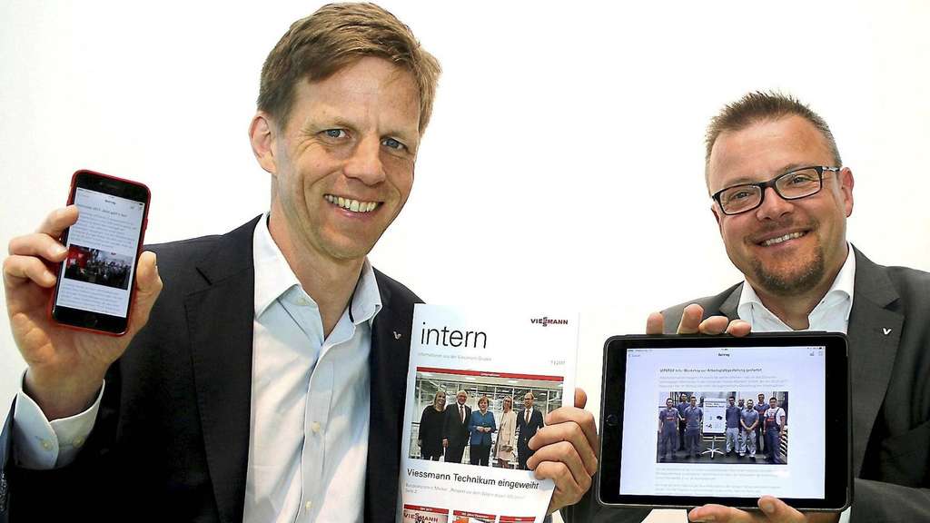 Die Mitarbeiter-App von Viessmann: Vi2Go