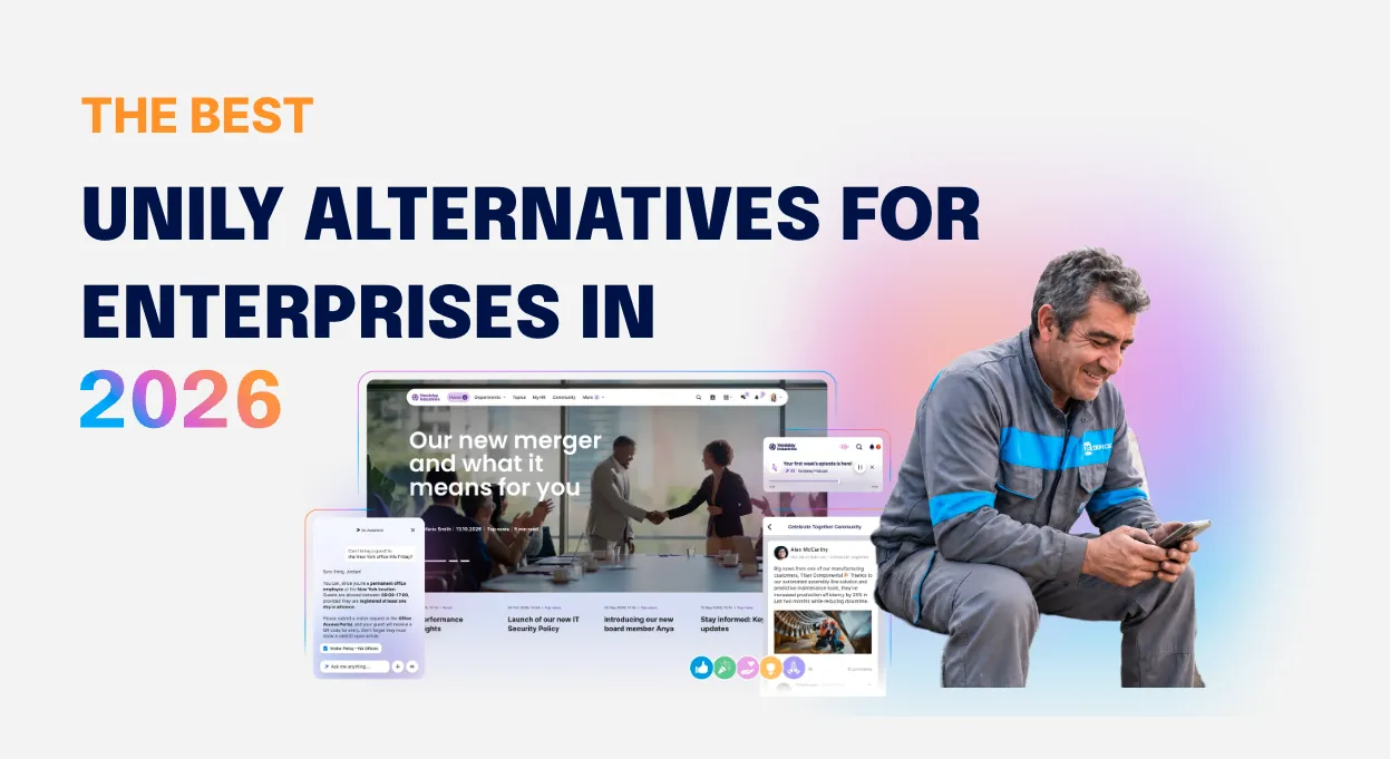 The Best Unily Alternatives for Enterprises in 2026