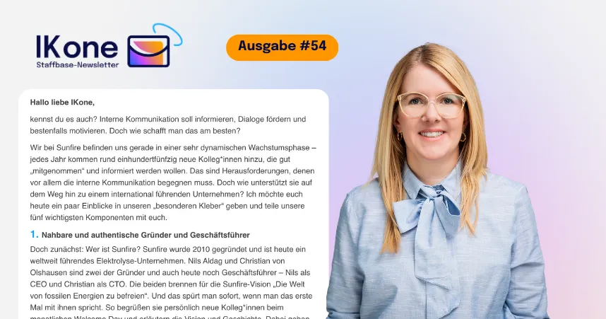 IKone #54_ 5 Ideen, mit denen deine Kommunikation zum Kleber in Wachstumsprozessen wird