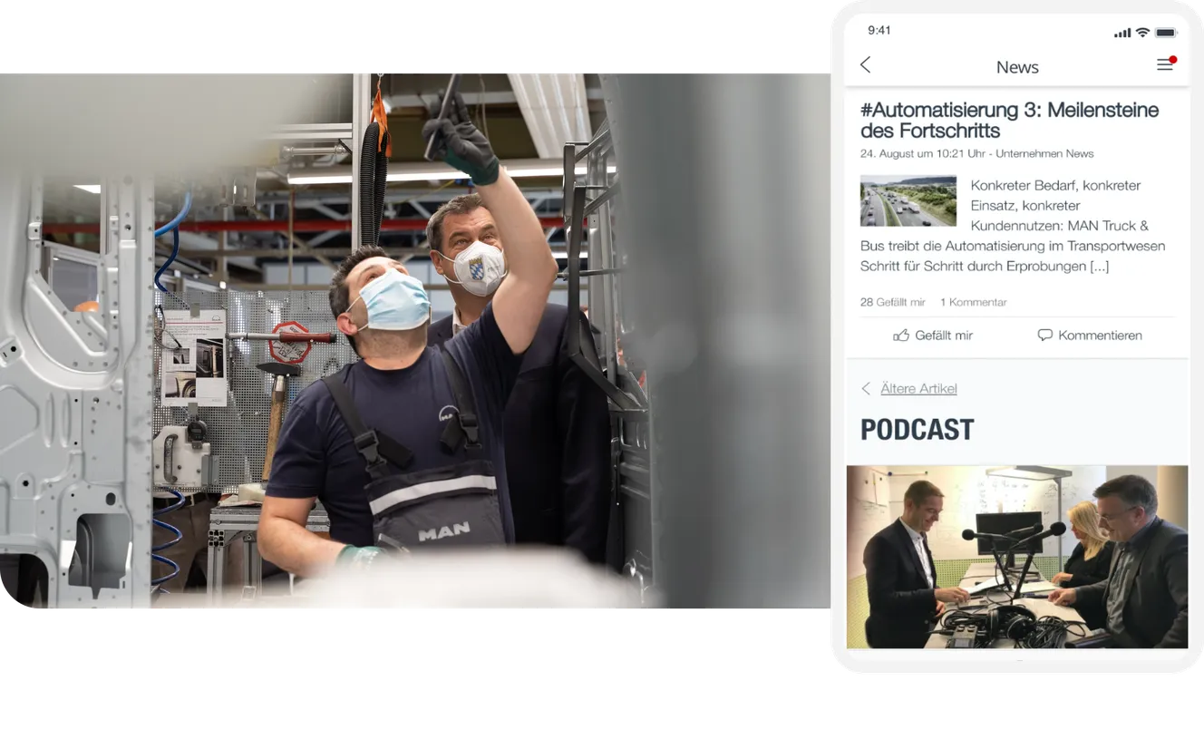 MAN Truck & Bus App Vorschau