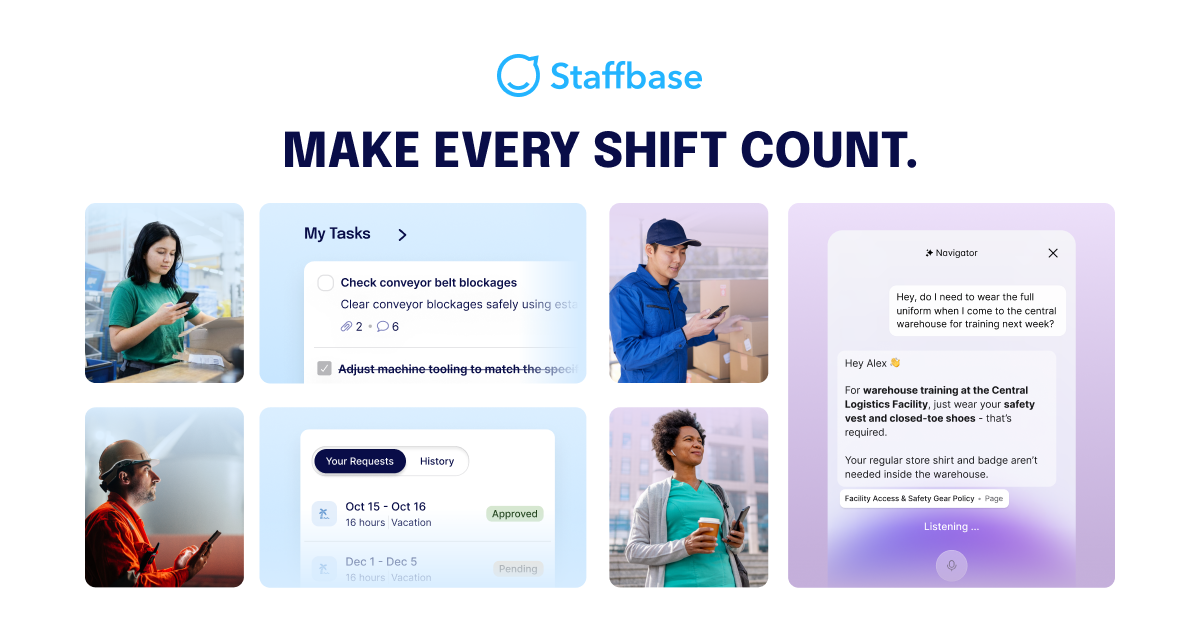 Frontline communication platform for operations teams | Staffbase