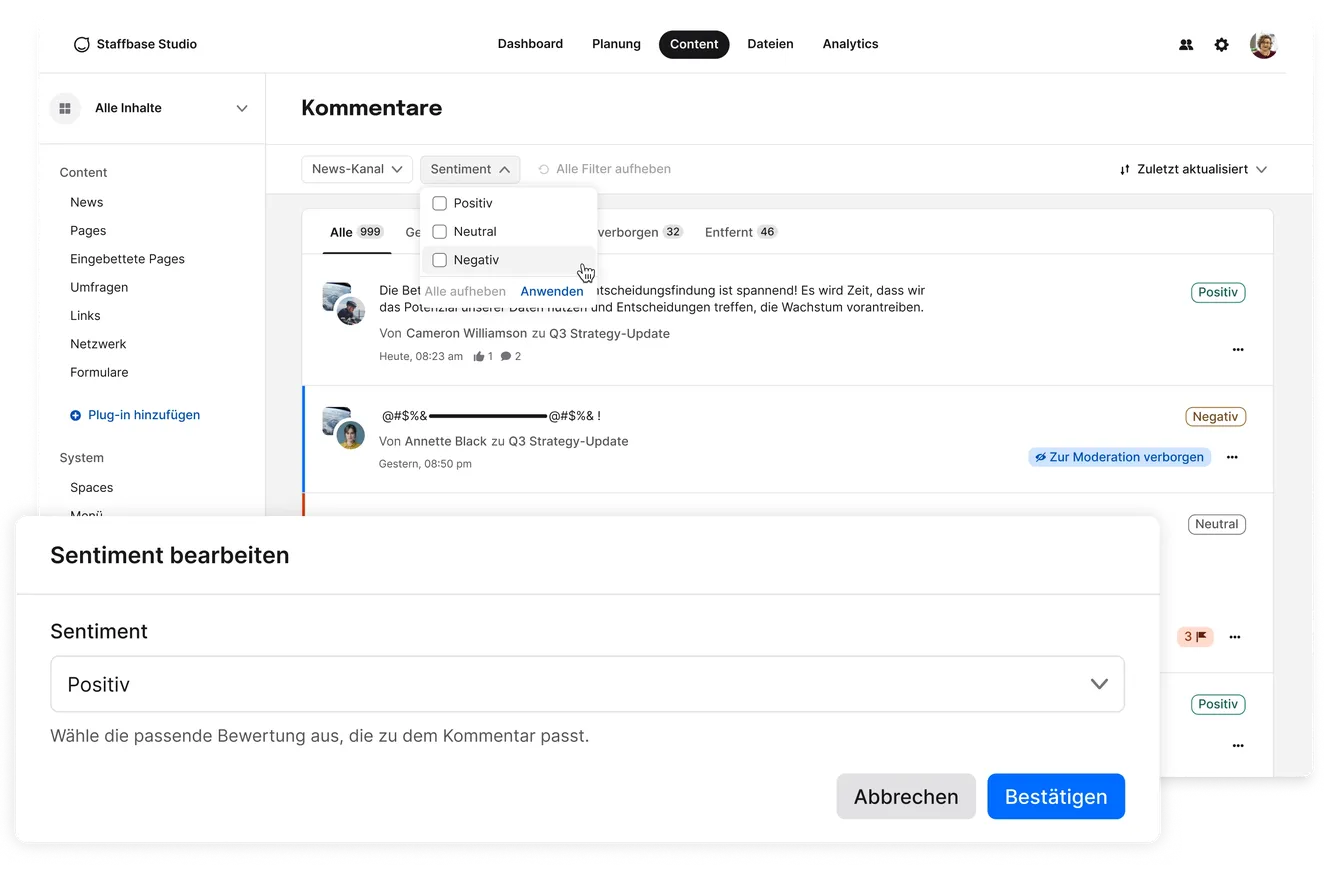 Community moderation