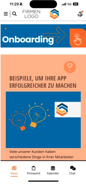 Mitarbeiter-App von IK-up