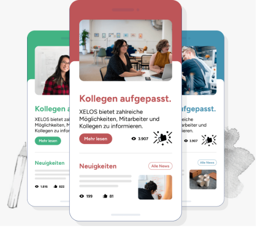 Mitarbeiter-App von Xelos