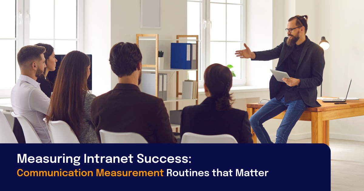 Predictable Communication Routine Communication measurement routines that matter | Staffbase