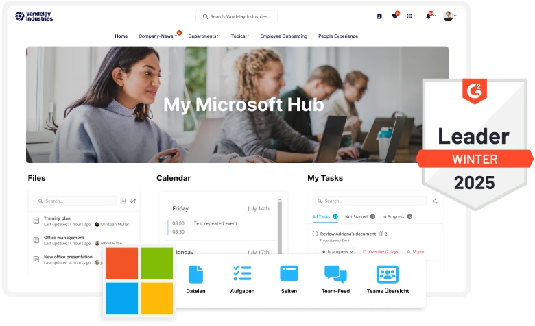 m365 & staffbase integrationen