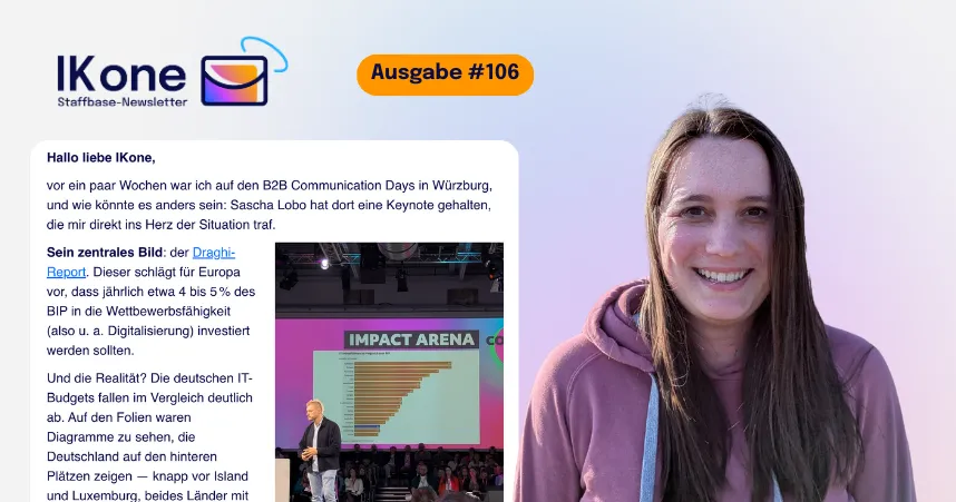 IKone #106_ Deutschland hinkt im IT-Tempo – aber nicht im KI-Eifer