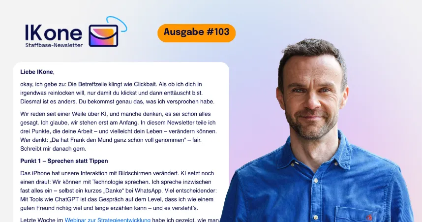 IKone #103_ 3 neue Perspektiven auf KI, die ihr noch nicht kennt – Rezept inklusive