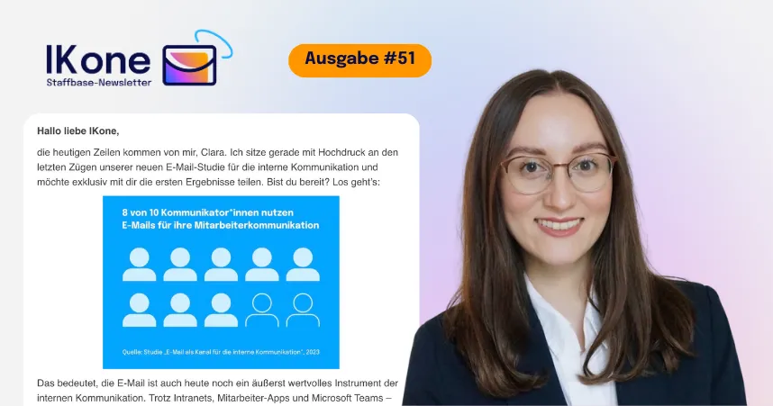 IKone #51_ Exklusive Ergebnisse der brandneuen E-Mail-Studie für die interne Kommunikation
