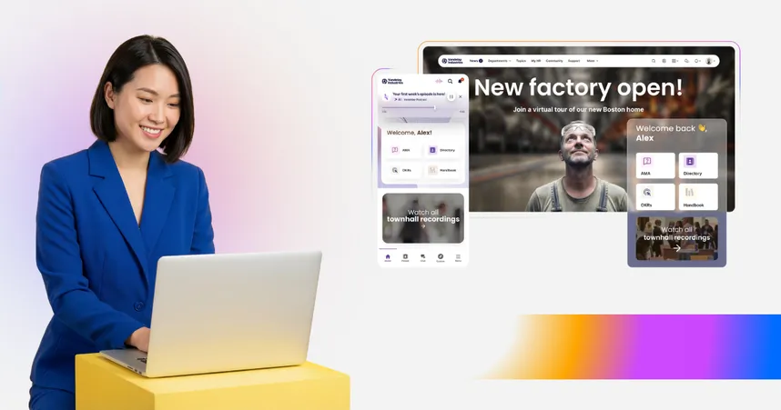 header image for employee experience platform