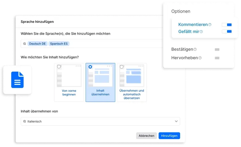 m365 & staffbase inhalt produzieren