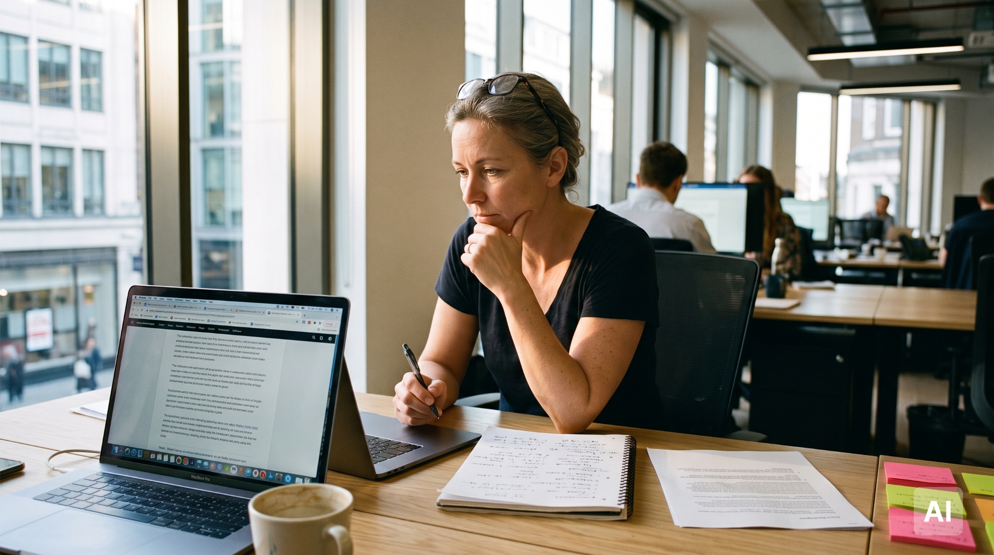 desk based ai intranet user