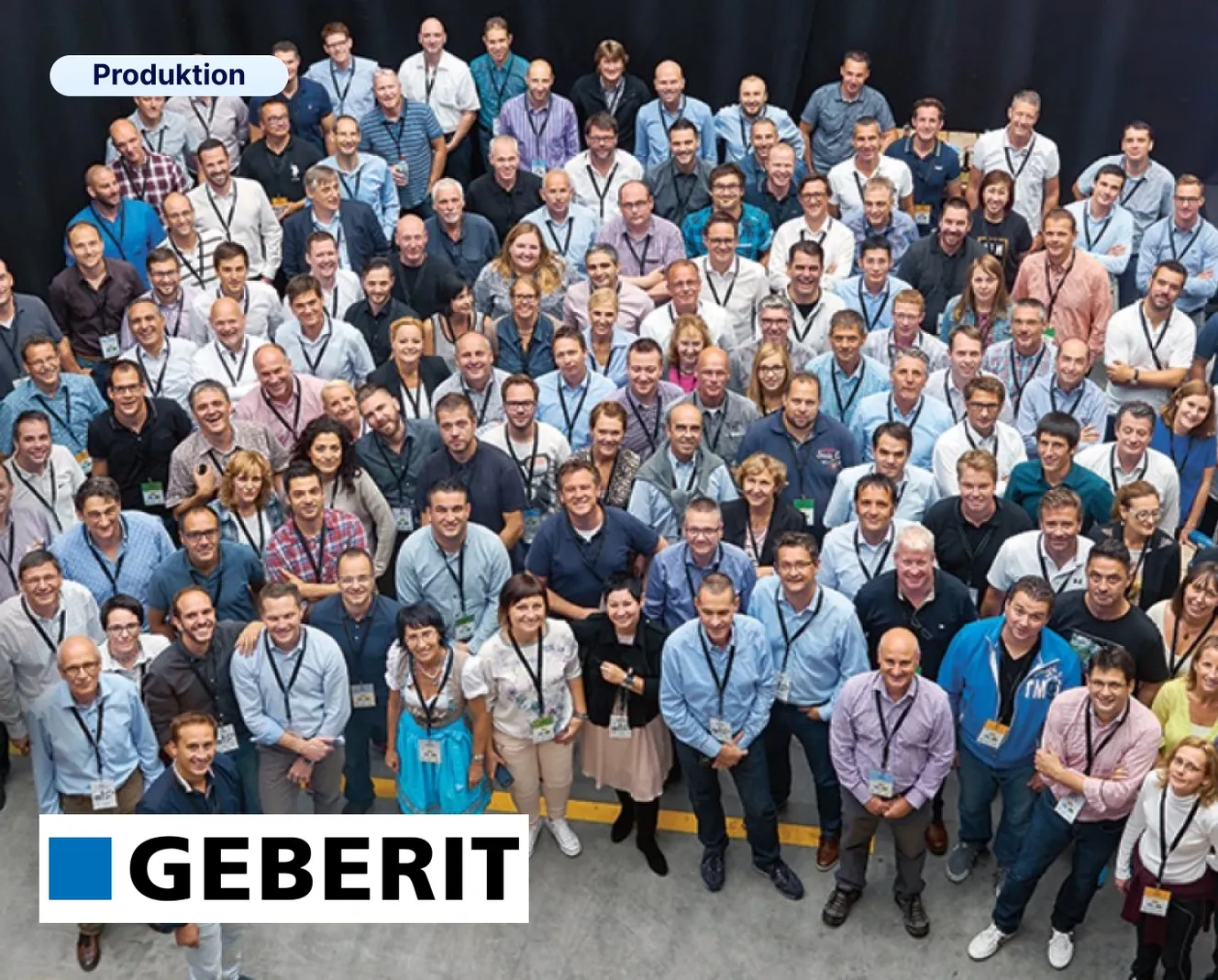 Staffbase Kunde Geberit Team-Foto