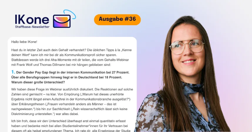 IKone #36_ 3 Aha-Momente zu Gehalt in der internen Kommunikation