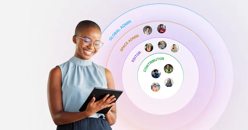 Secure scaling in highly regulated organizations intranet features title image