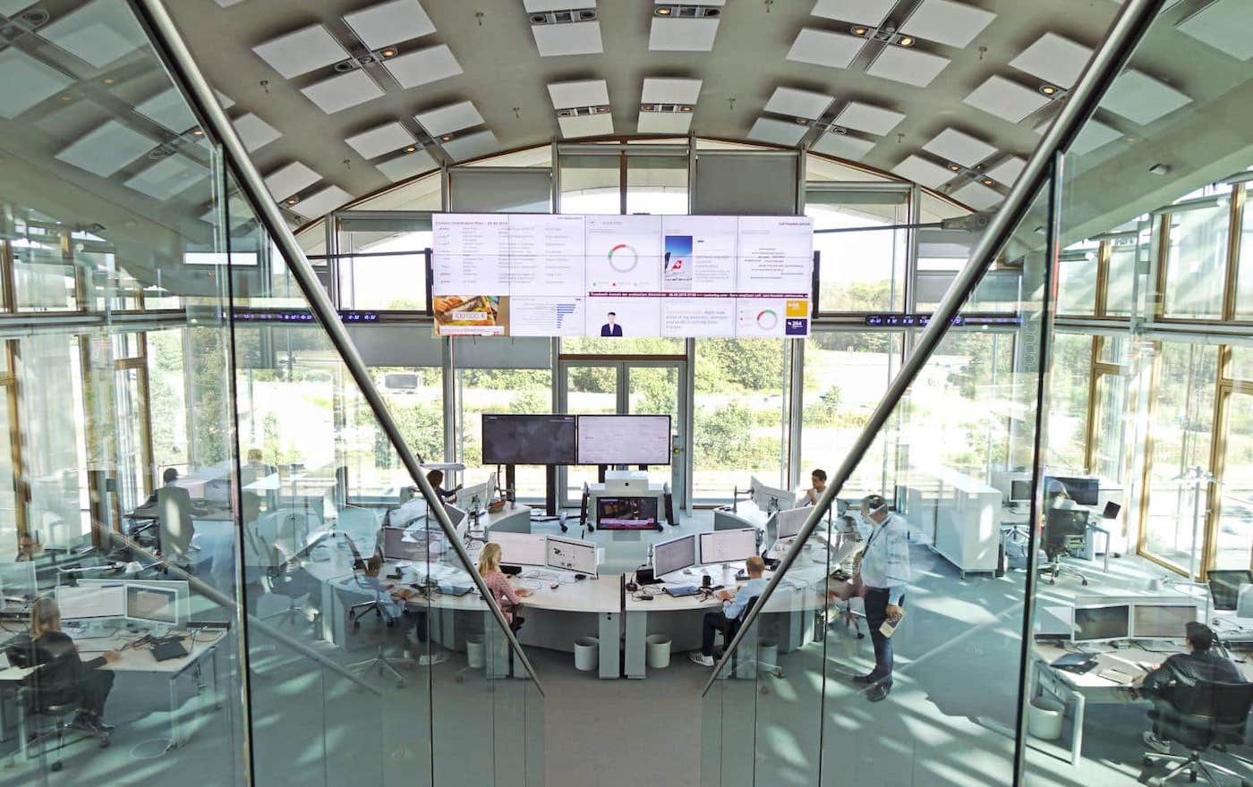 Der Corporate Newsroom der Lufthansa Group