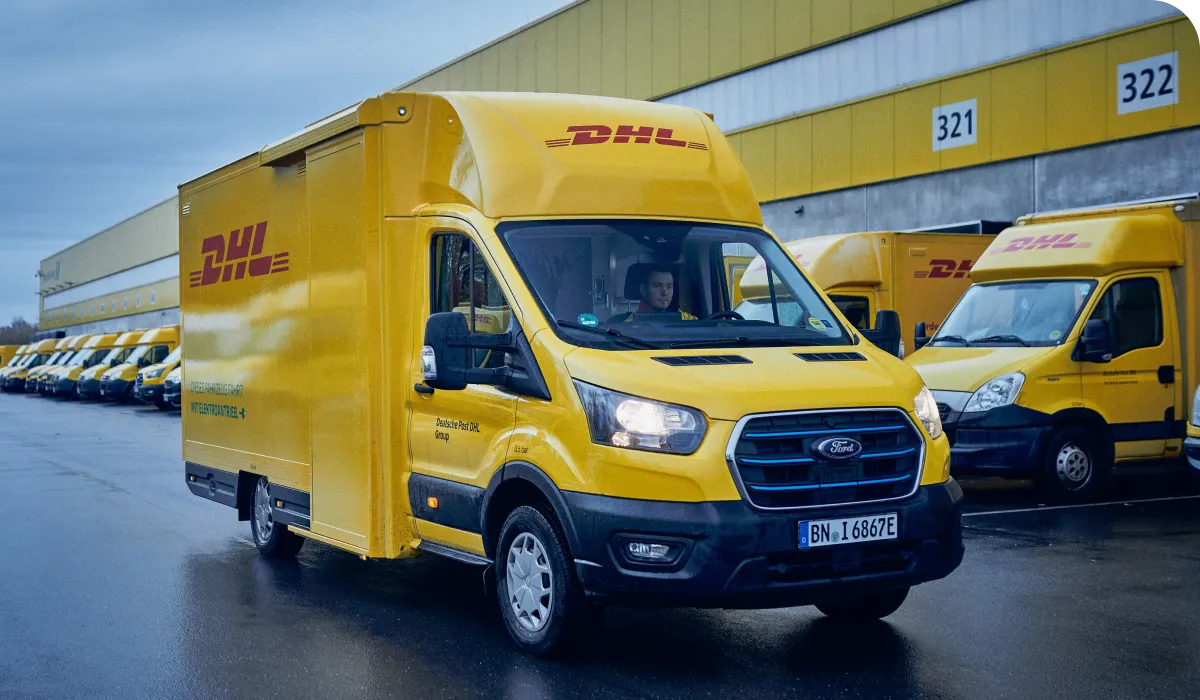 DHL group cars