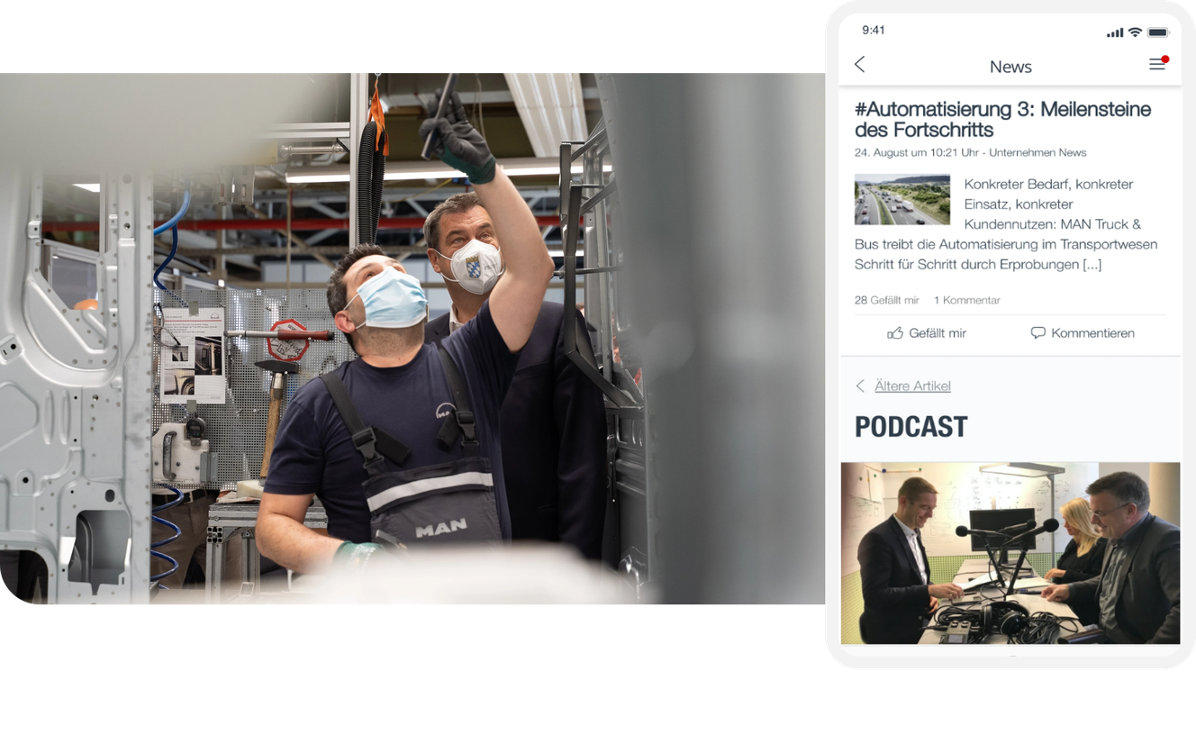 MAN Truck & Bus App Vorschau