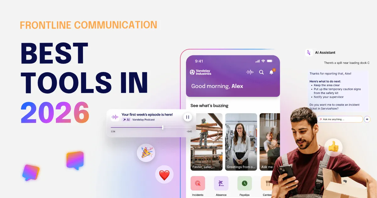 Best frontline communication tools in 2026
