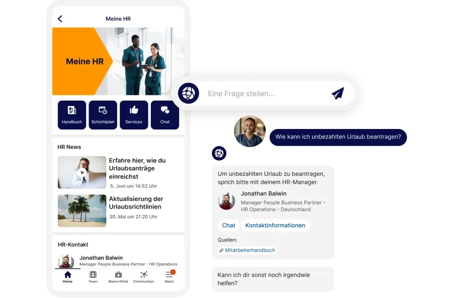 Employee Efficiency screen