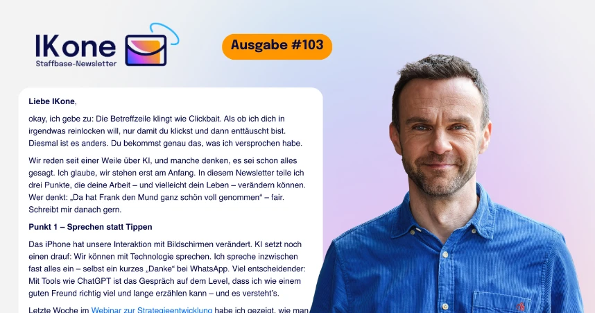 IKone #103_ 3 neue Perspektiven auf KI, die ihr noch nicht kennt – Rezept inklusive