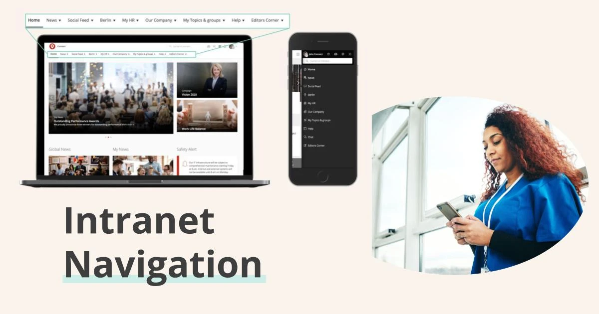 Teaser Image Intranet Navigation
