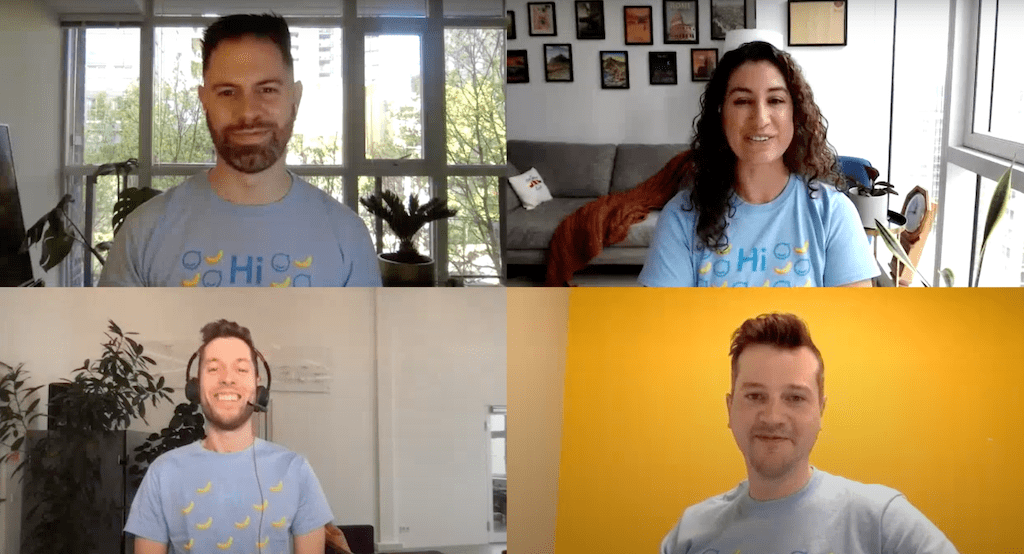 Staffbase and Bananatag participants at the Voices 2021 event.