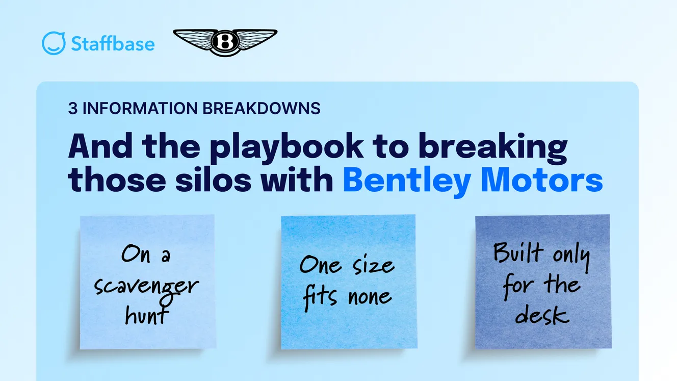 3 information breakdowns