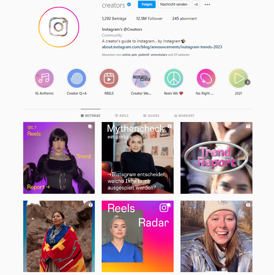 Instagram Creators png