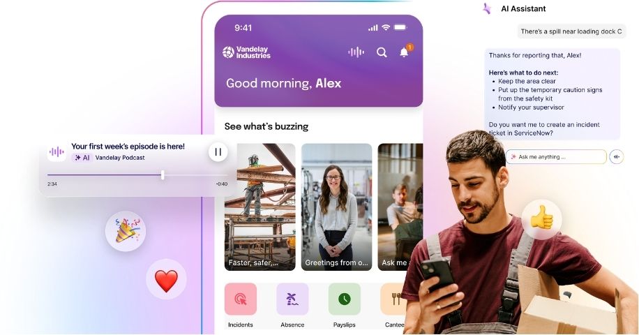 staffbase ai powered intranet